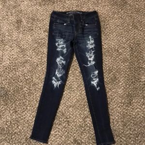 AMERICAN EAGLE JEANS SIZE 2